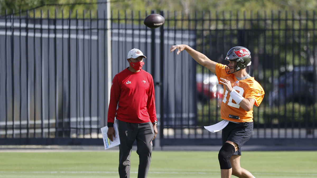 Tampa Bay Buccaneers quarterback Tom Brady