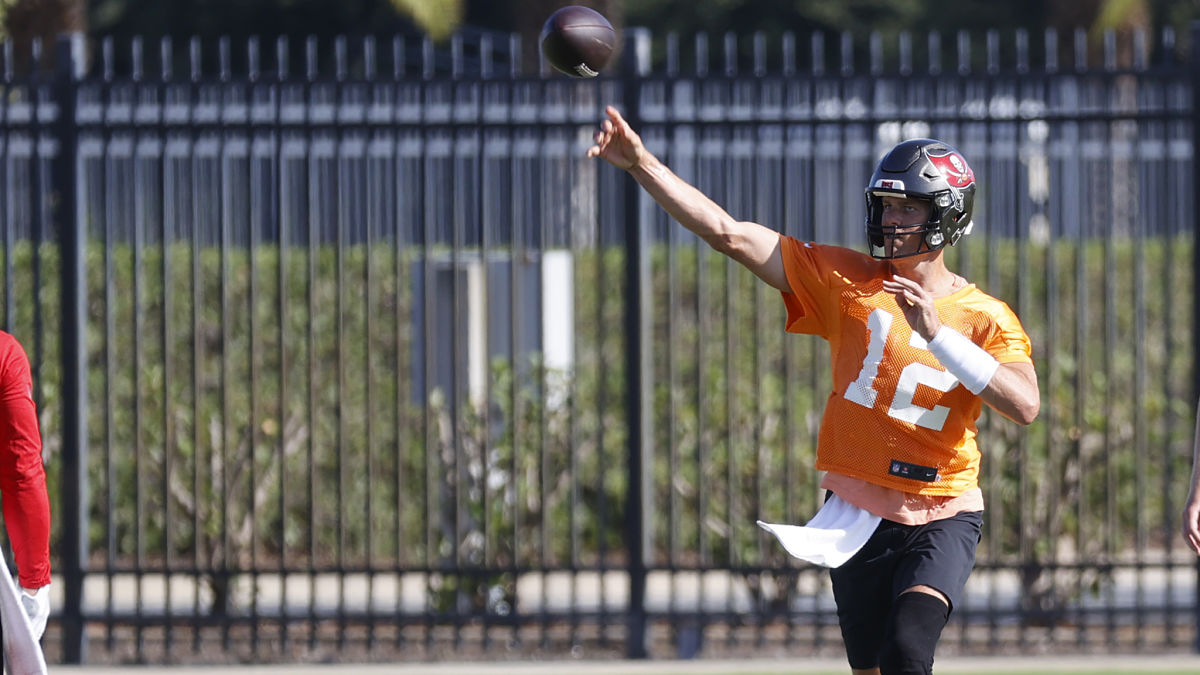 Tampa Bay Buccaneers quarterback Tom Brady