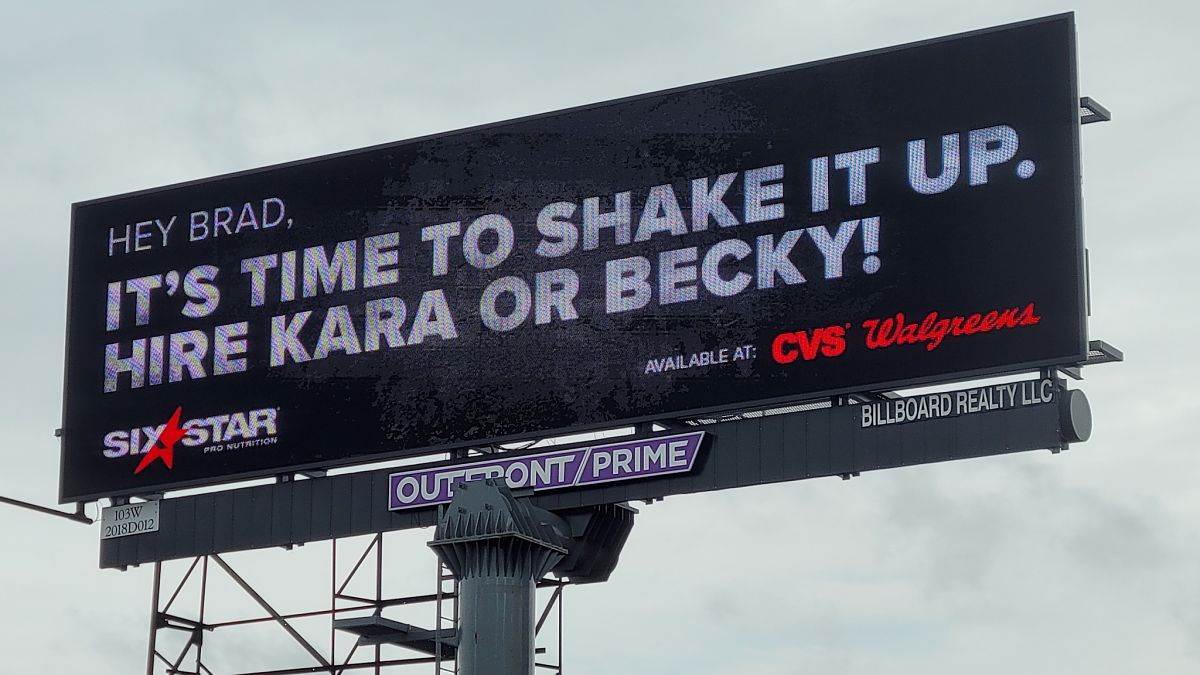 Boston Celtics billboard