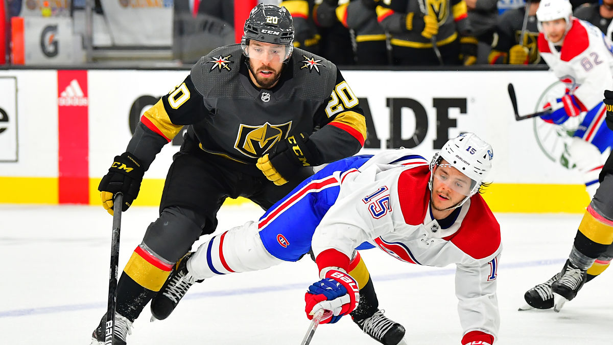 Vegas Golden Knights center Chandler Stephenson