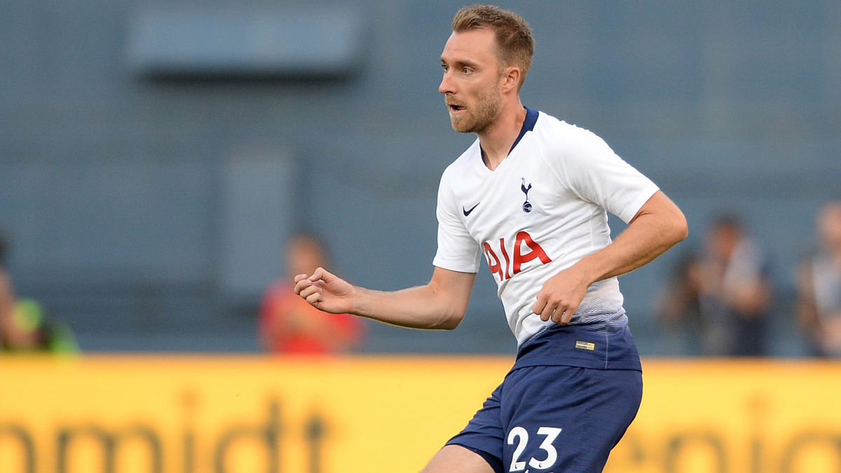 Denmark soccer player Christian Eriksen