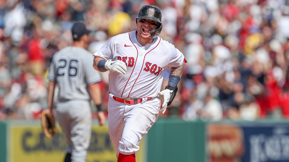 Boston Red Sox catcher Christian Vazquez