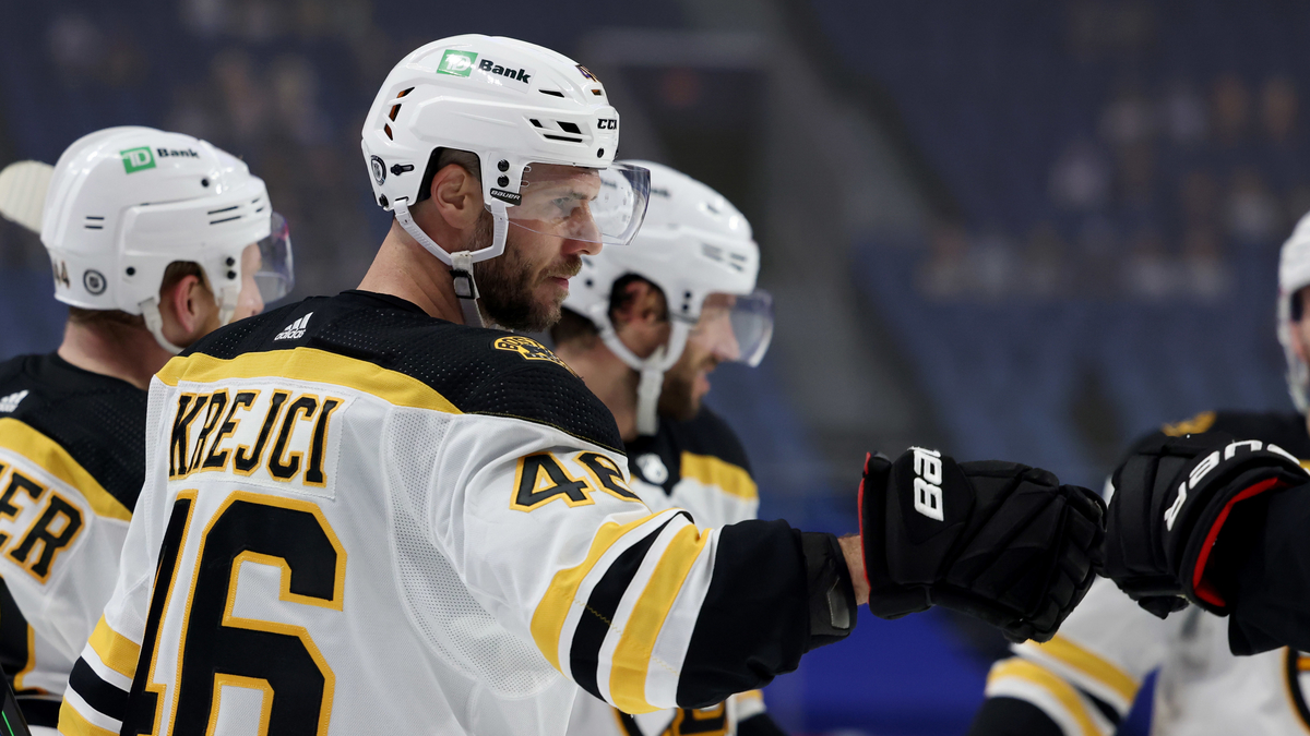 Former Boston Bruins center David Krejci