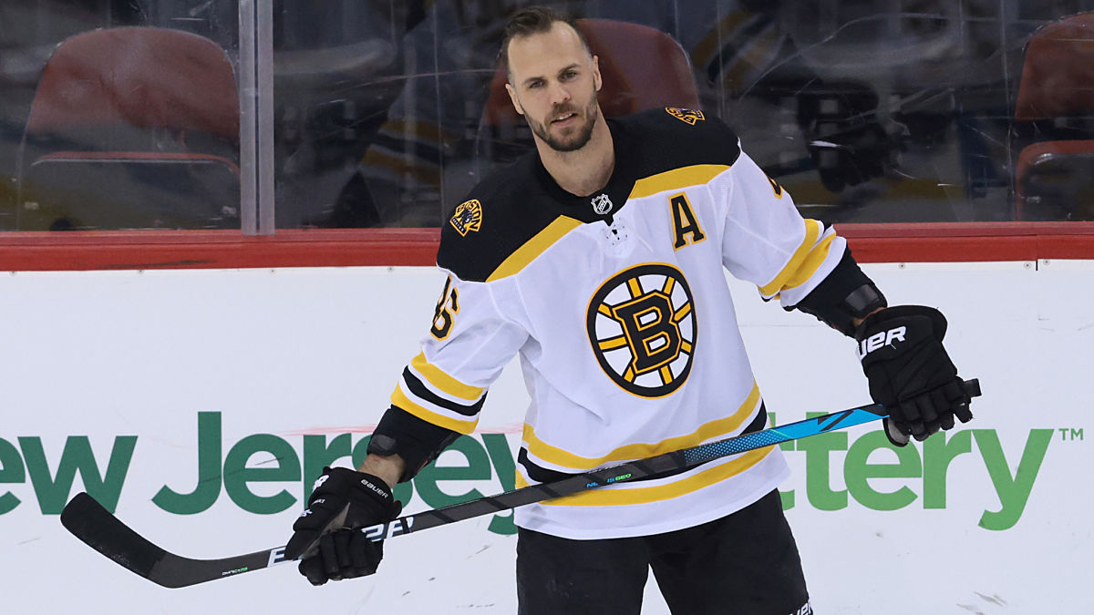 Former Boston Bruins center David Krejci