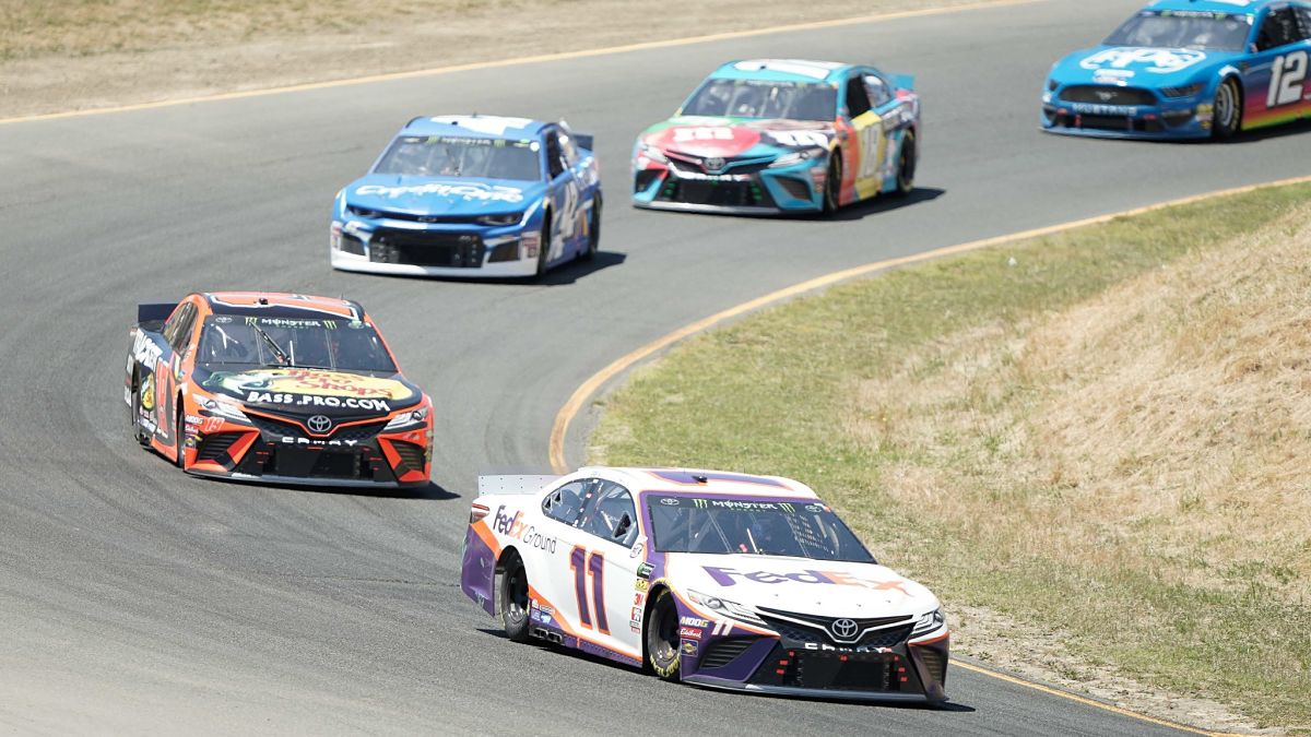 NASCAR driver Denny Hamlin