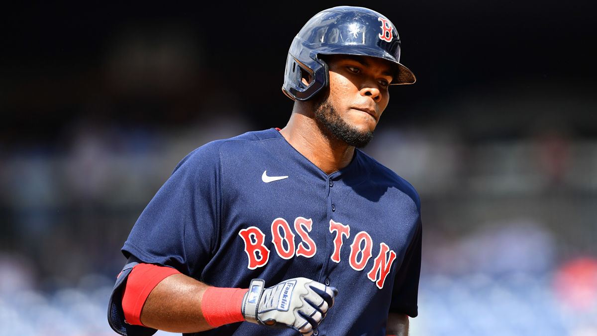 Boston Red Sox outfielder Franchy Cordero