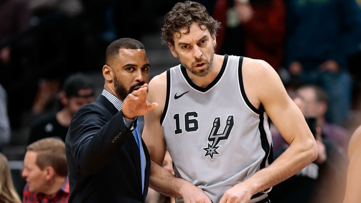 Former San Antonio Spurs assistant coach Ime Udoka