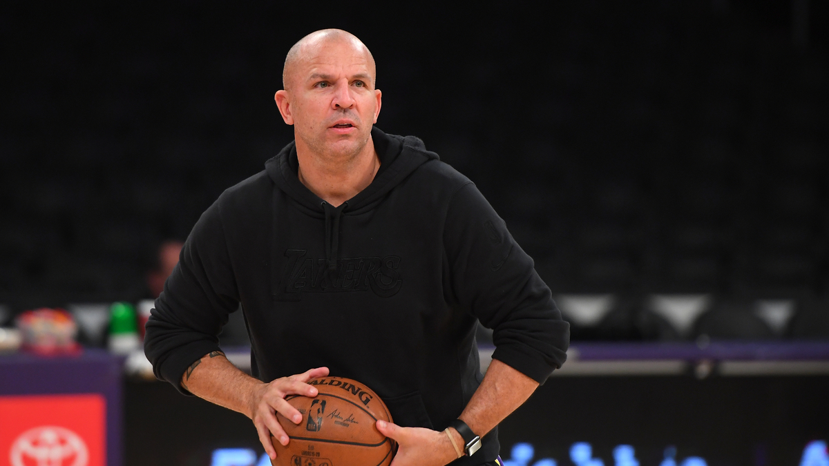 Los Angeles Lakers coach Jason Kidd
