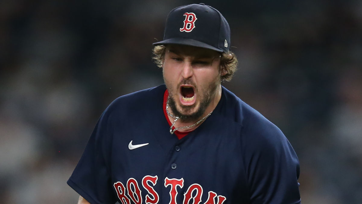 Boston Red Sox pitcher Josh Taylor