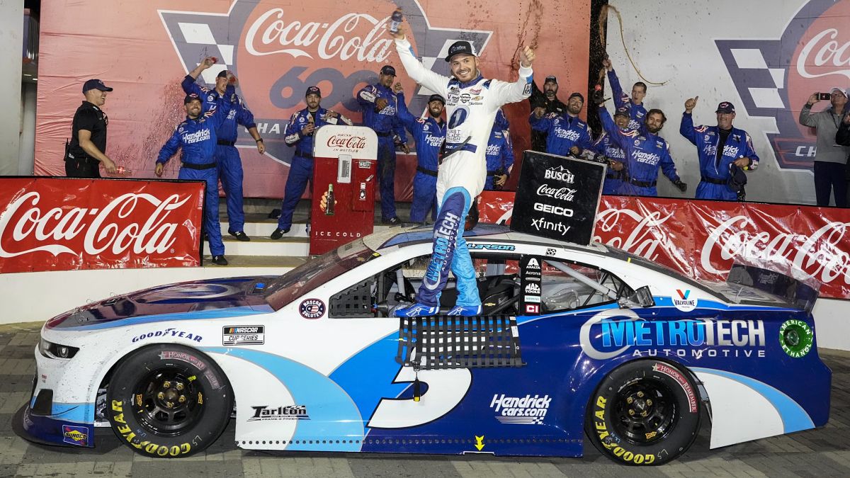 NASCAR driver Kyle Larson