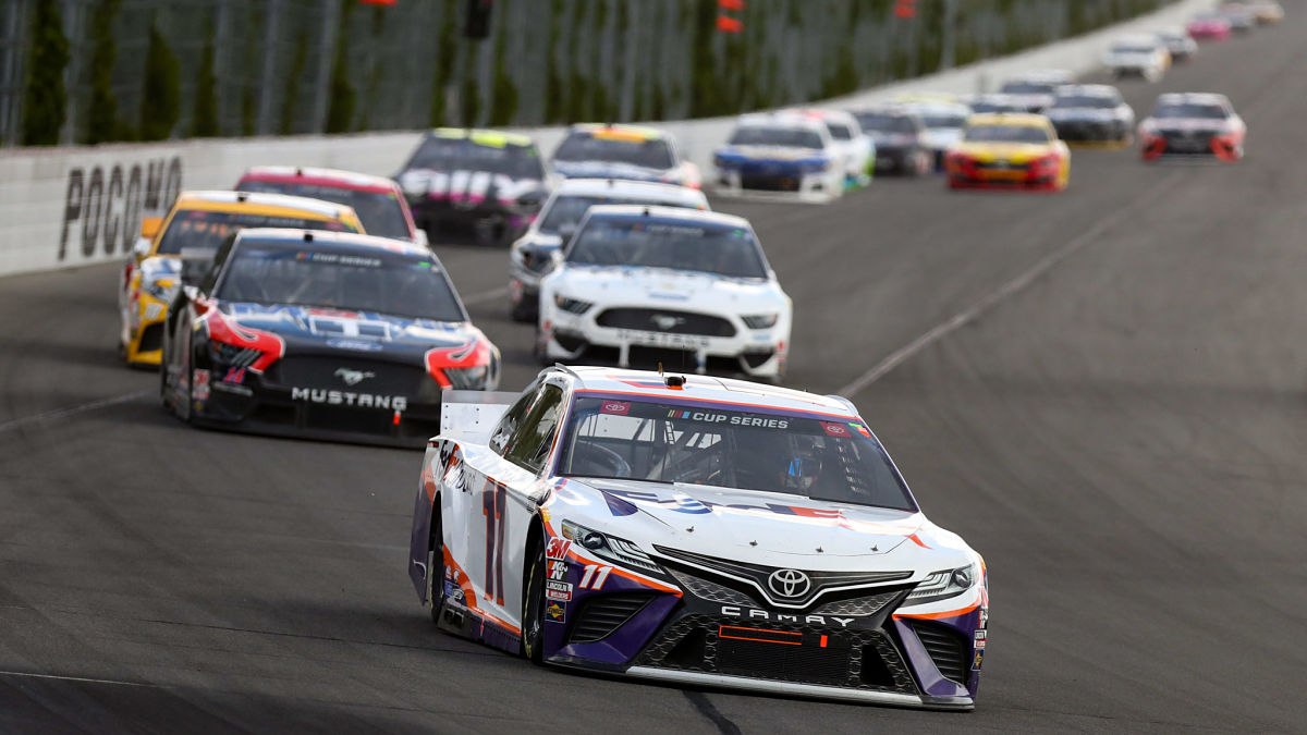 NASCAR drivers at Pocono Raceway