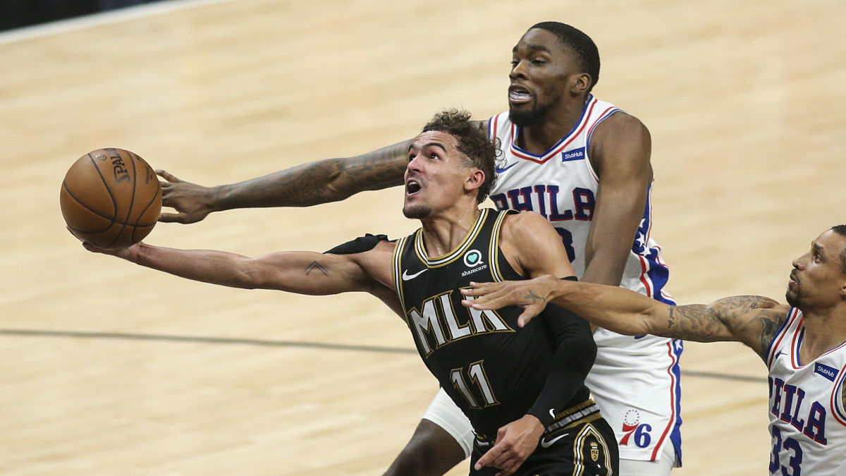 Atlanta Hawks guard Trae Young