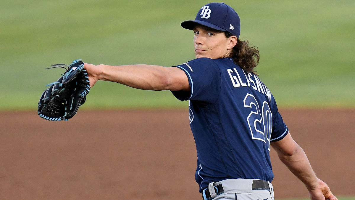 Tampa Bay Rays pitcher Tyler Glasnow