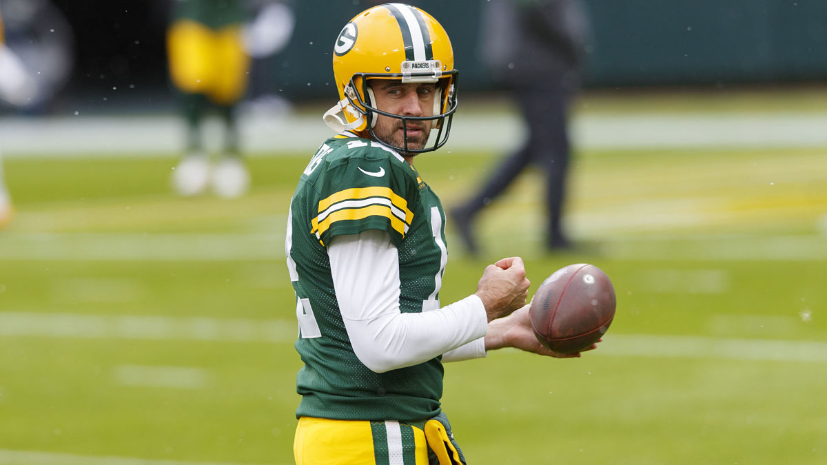 Green Bay Packers quarterback Aaron Rodgers
