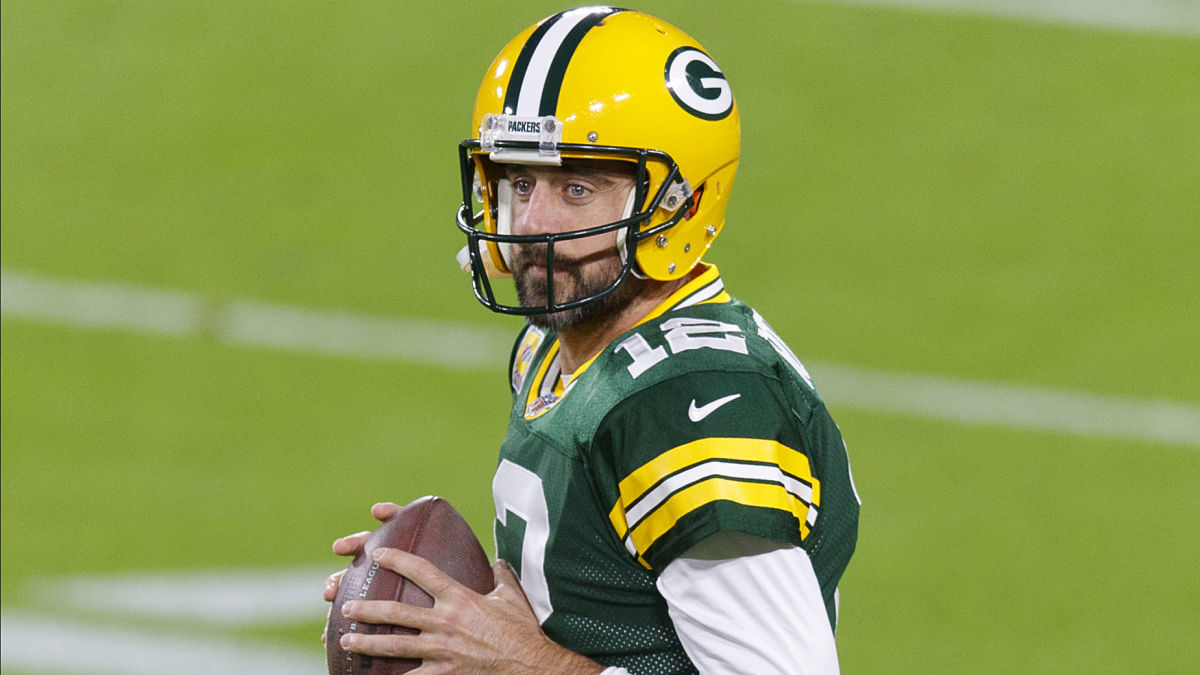Green Bay Packers quarterback Aaron Rodgers