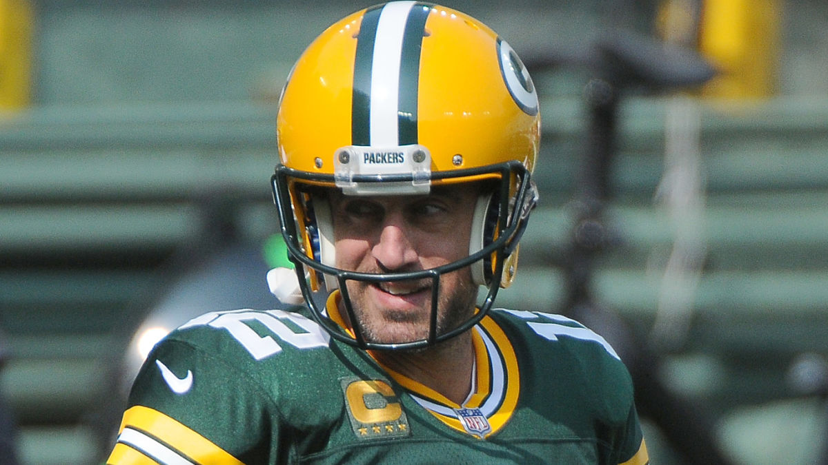 Green Bay Packers quarterback Aaron Rodgers
