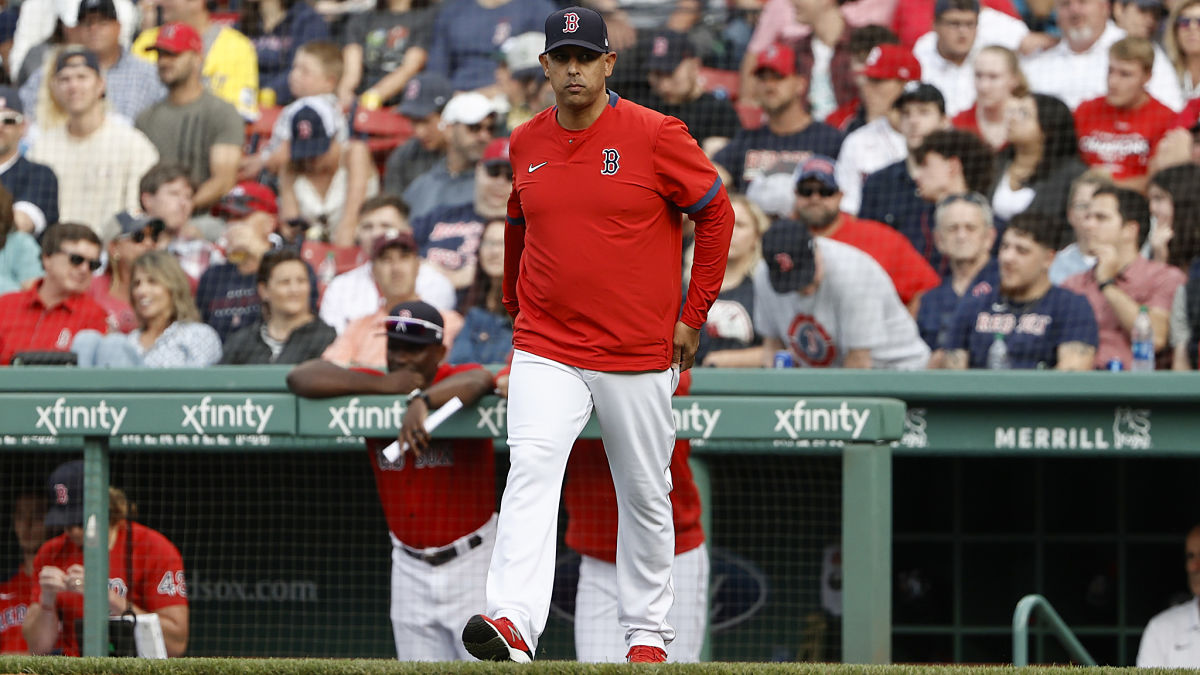 Boston Red Sox manager Alex Cora