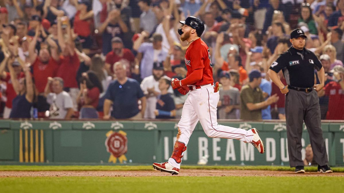 Boston Red Sox outfielder Alex Verdugo