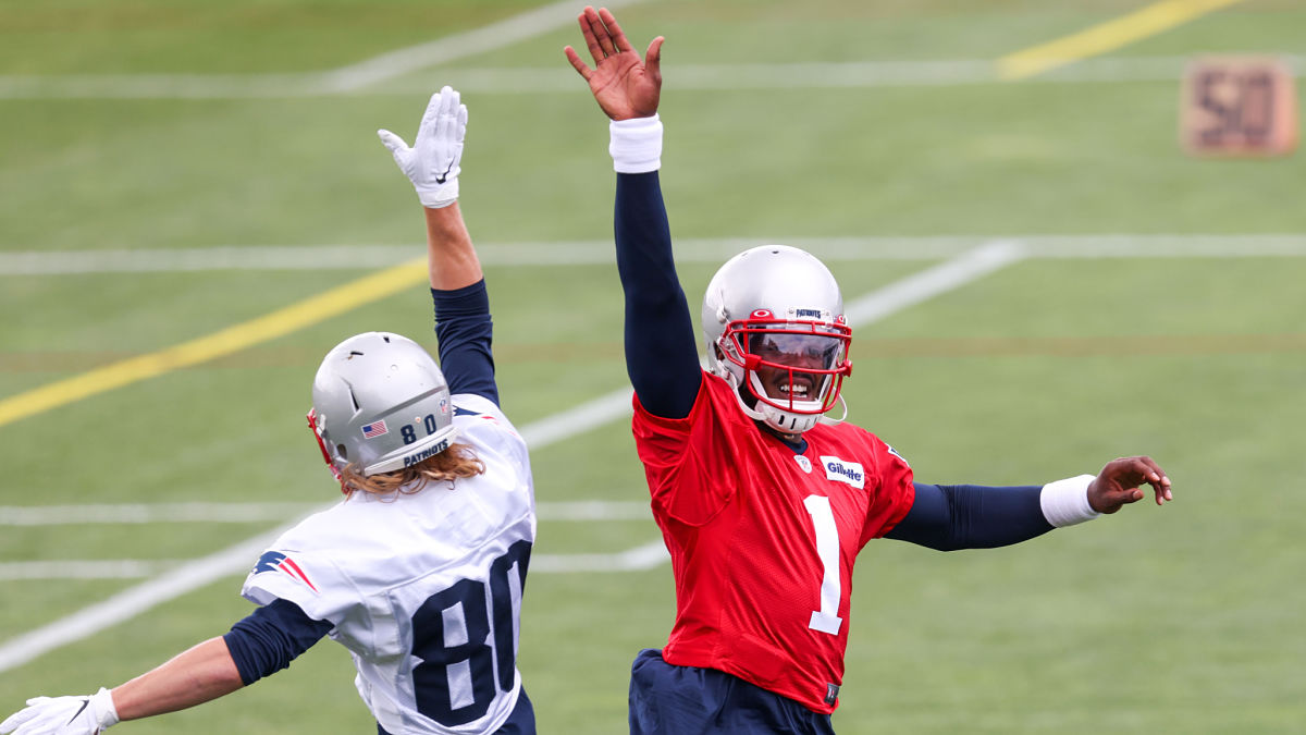 New England Patriots Quarterback Cam Newton
