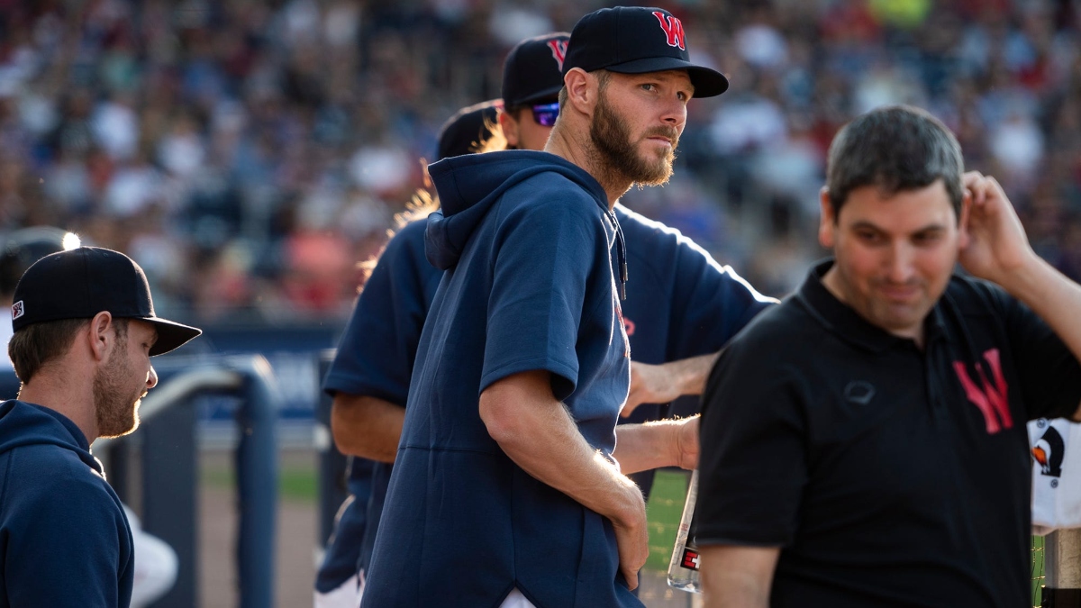 Boston Red Sox pitcher Chris Sale