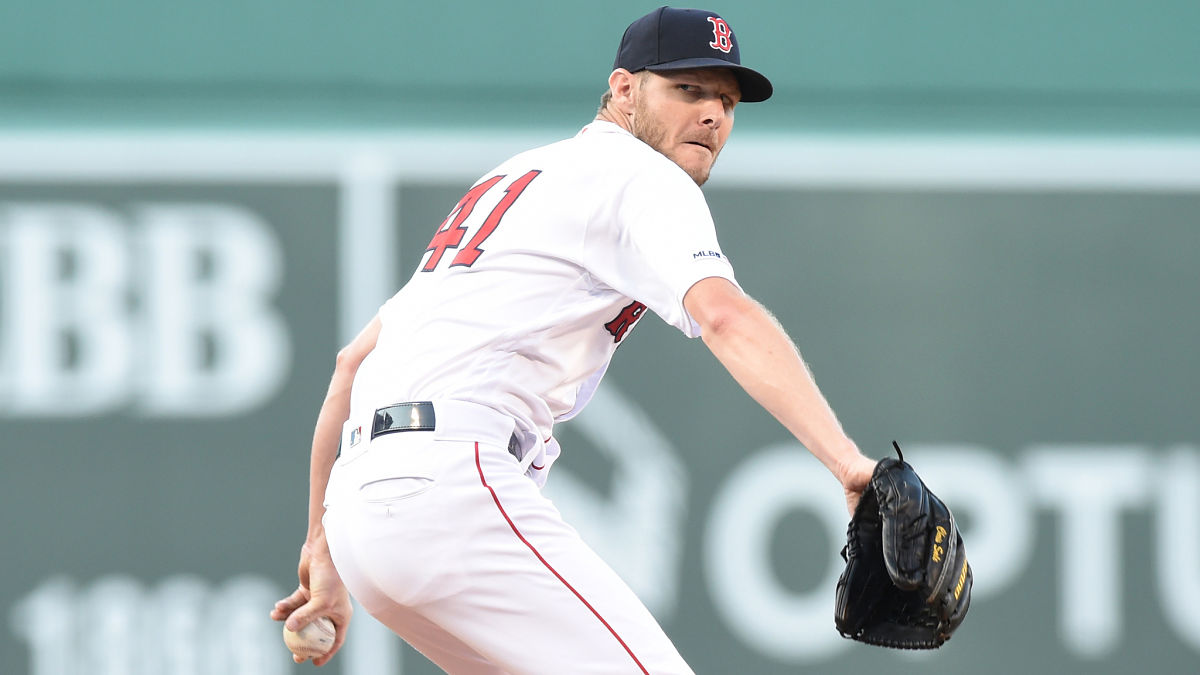 Boston Red Sox pitcher Chris Sale