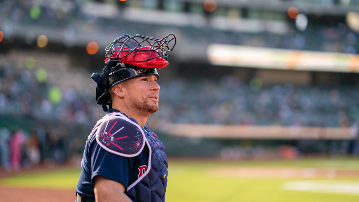 Boston Red Sox Catcher Christian Vázquez