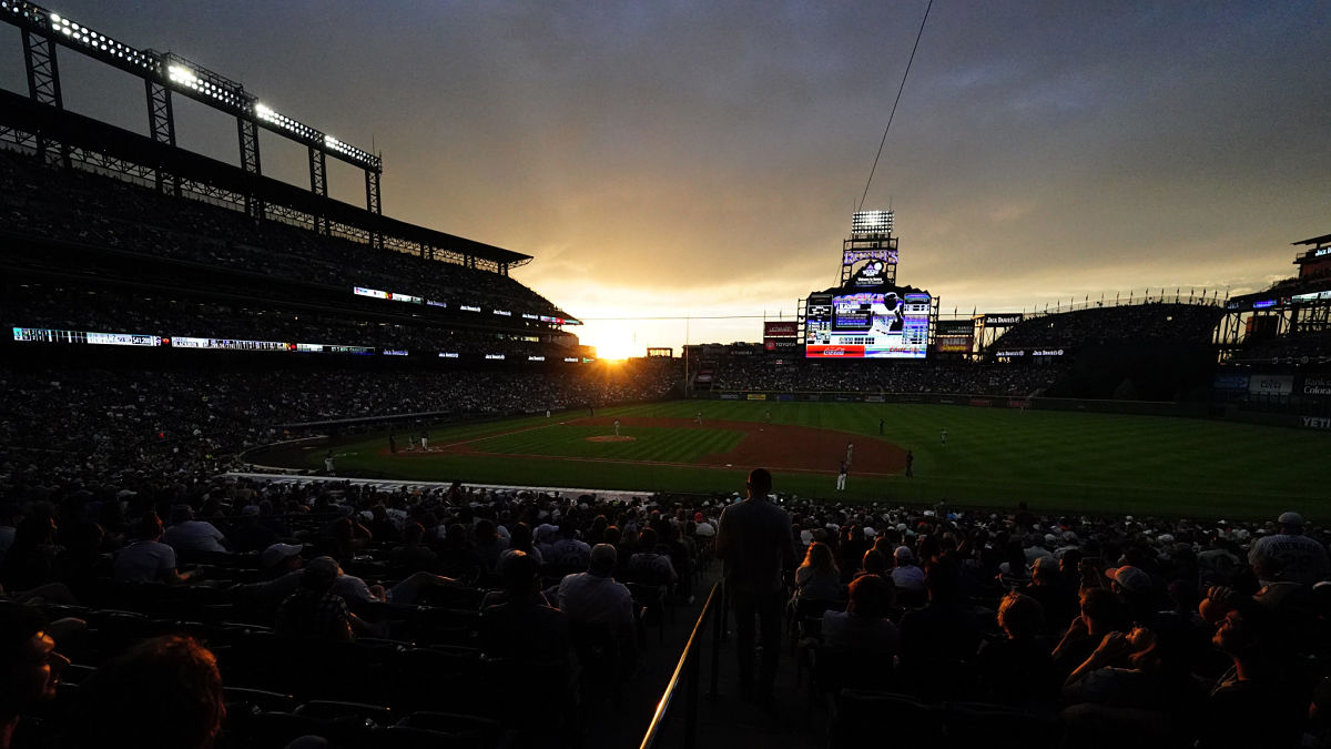 Coors Field, home of the 2021 MLB Home Run Derby