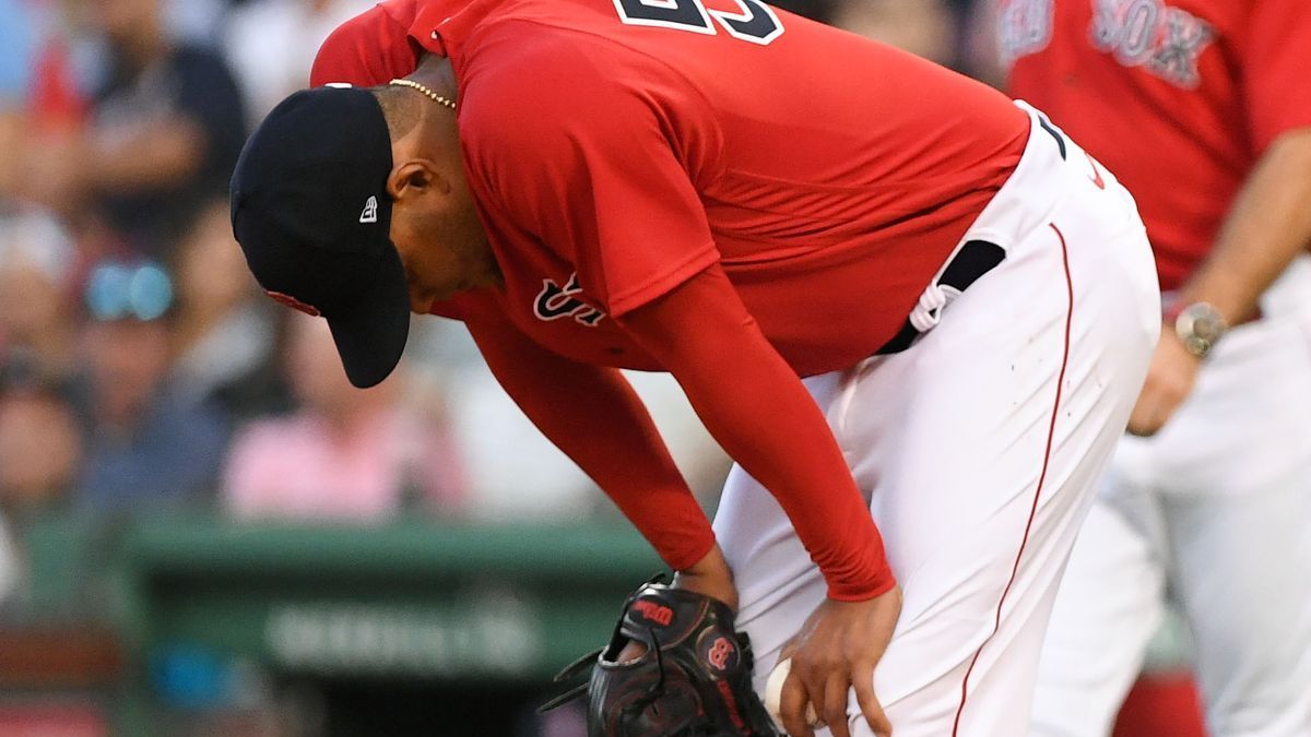 Boston Red Sox pitcher Eduardo Rodriguez