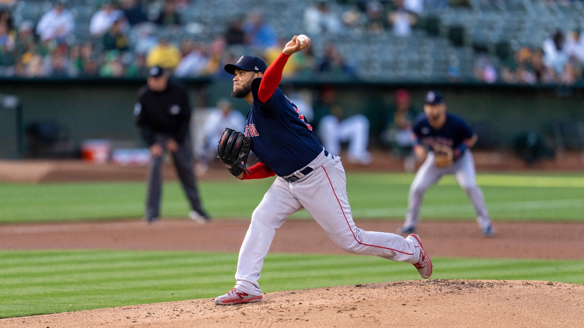 Boston Red Sox pitcher Eduardo Rodriguez