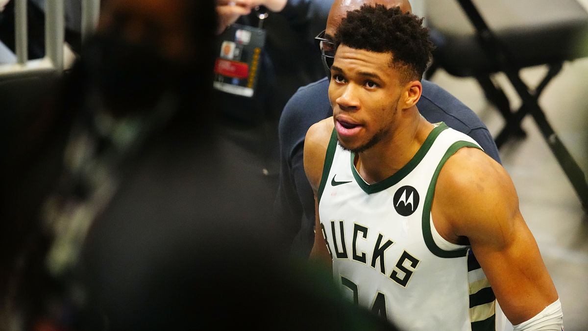 Milwaukee Bucks forward Giannis Antetokounmpo