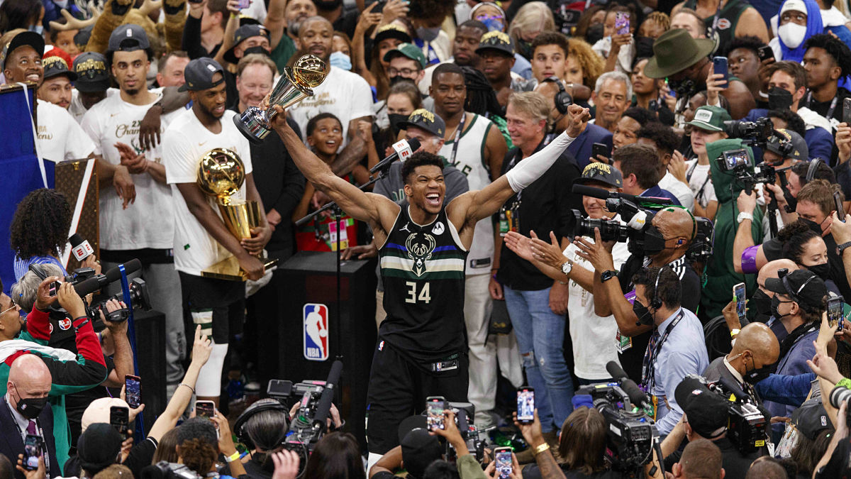 Milwaukee Bucks forward Giannis Antetokounmpo
