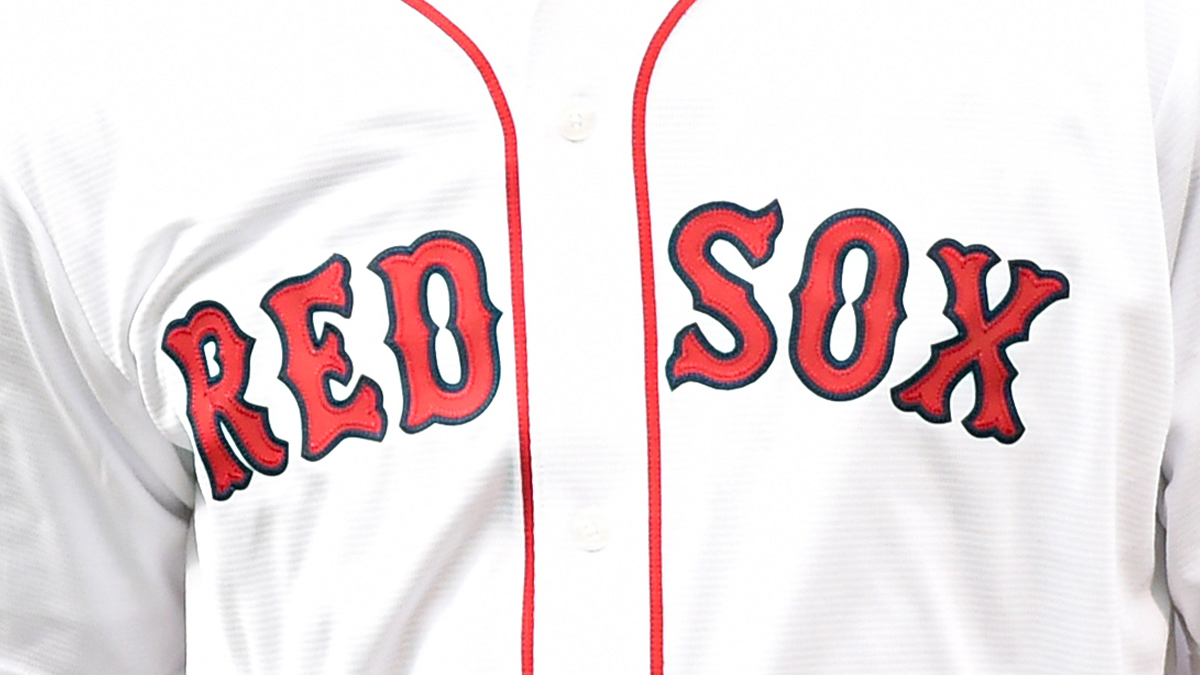 Boston Celtics forward Grant Williams Red Sox jersey