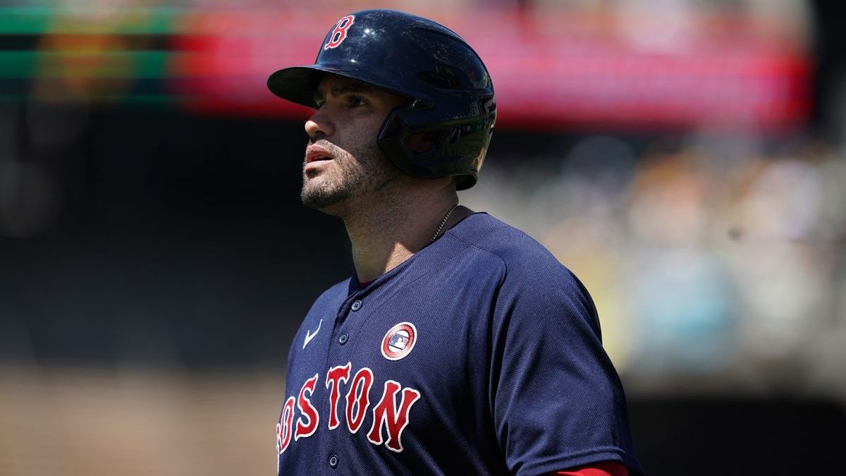 Boston Red Sox designated hitter J.D. Martinez