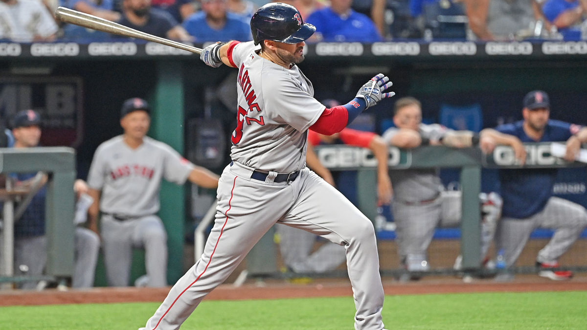 Boston Red Sox designated hitter J.D. Martinez