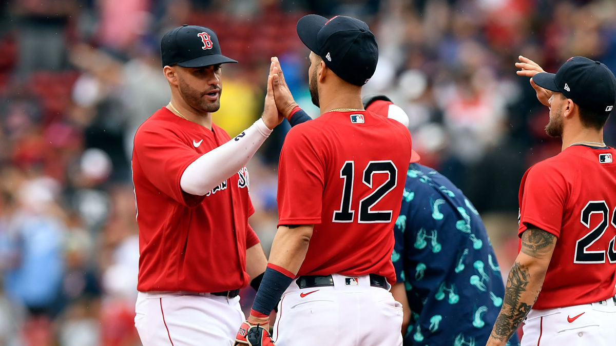 Boston Red Sox designated hitter J.D. Martinez