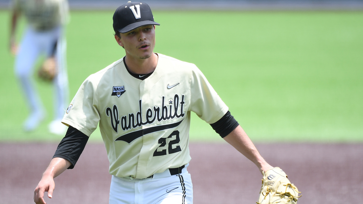Vanderbilt pitcher jack Leiter
