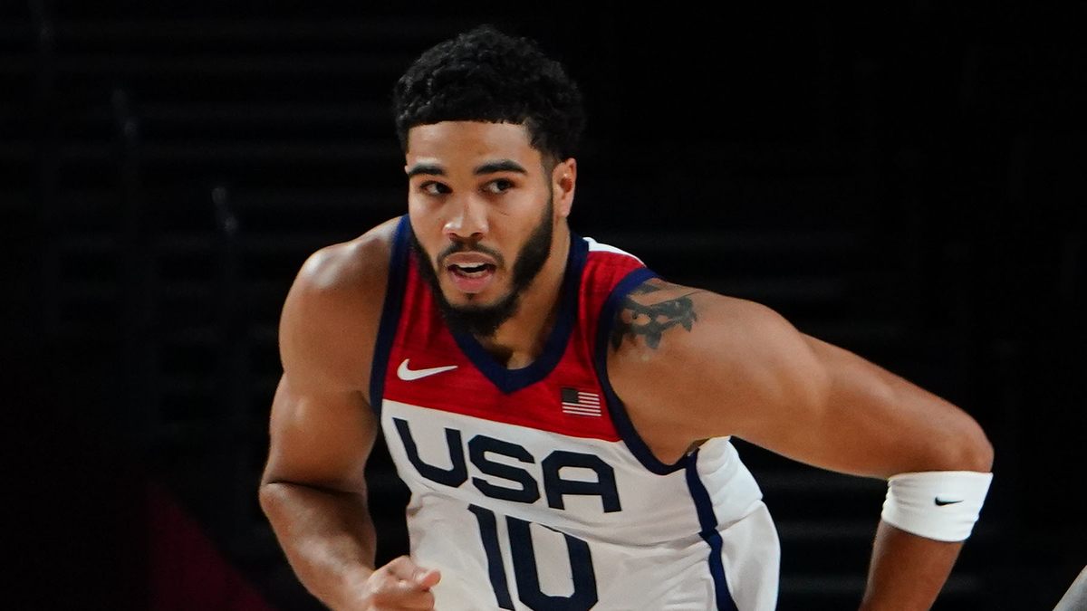 Boston Celtics/Team USA forward Jayson Tatum