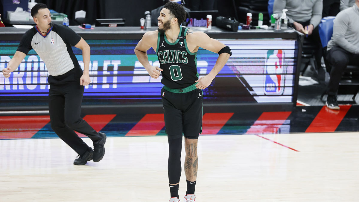 Boston Celtics forward Jayson Tatum