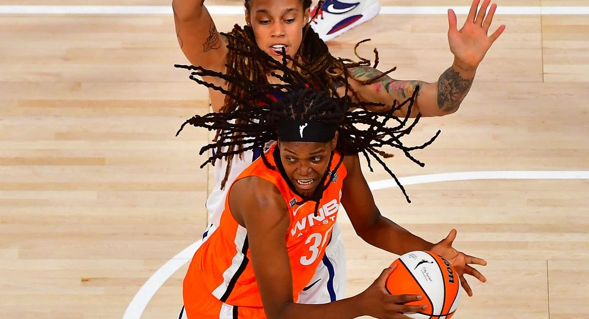 Connecticut Sun forward Jonquel Jones