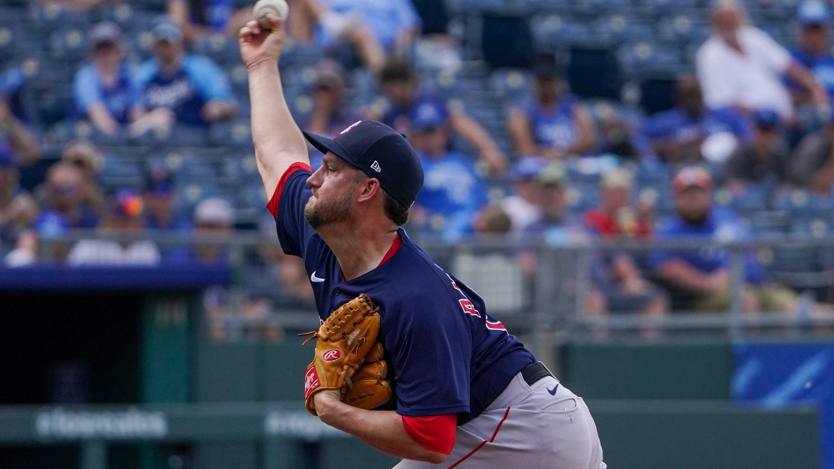 Boston Red Sox pitcher Matt Andriese