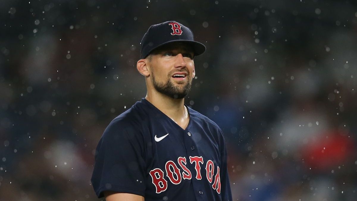 Boston Red Sox pitcher Nathan Eovaldi