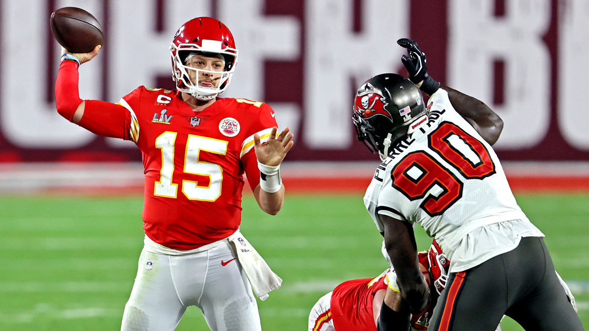 Kansas City Chiefs quarterback Patrick Mahomes