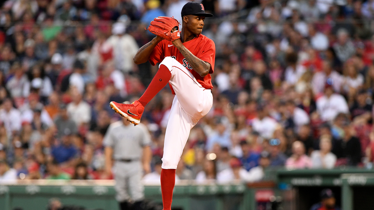 Boston Red Sox relief pitcher Phillips Valdez