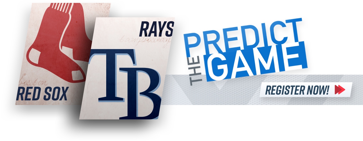 Red Sox-Rays "Predict The Game"