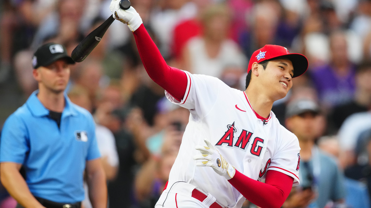 Los Angeles Angels designated hitter Shohei Ohtani