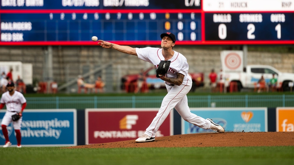Worcester Red Sox Pitcher Tanner Houck