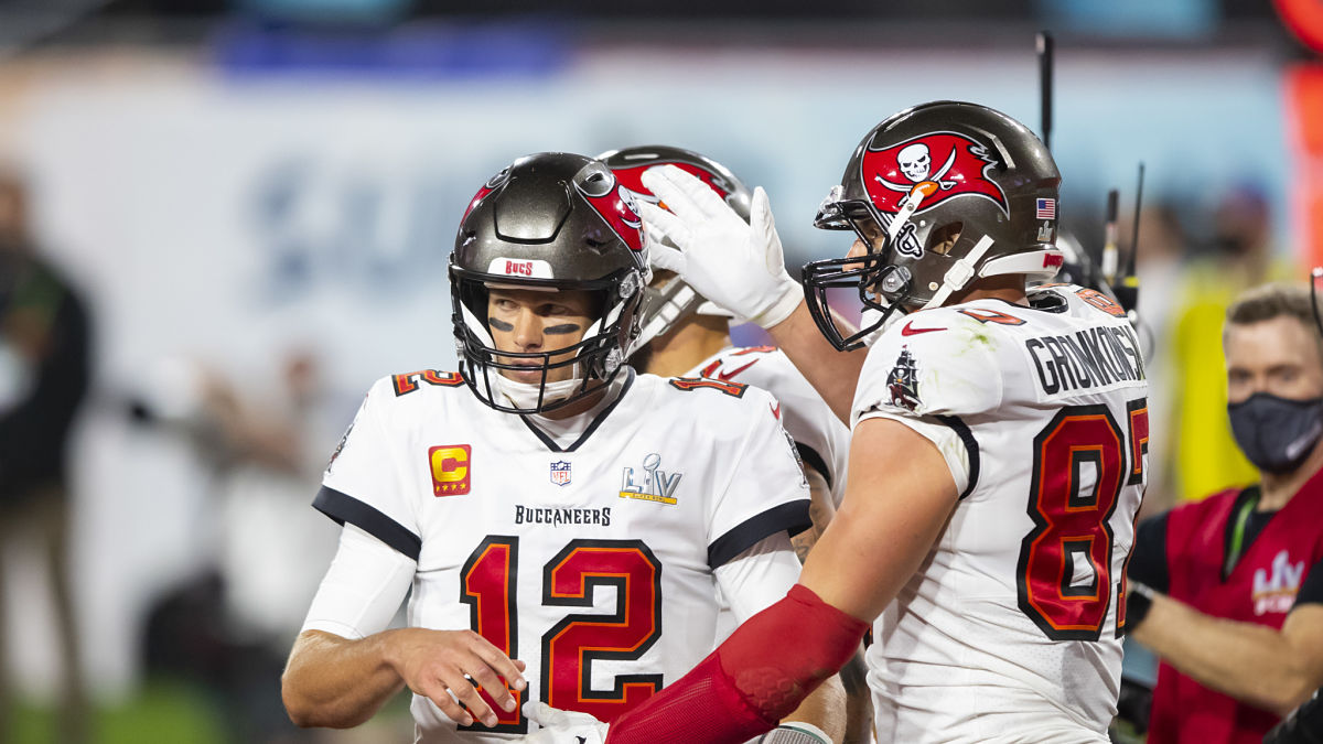 Tampa Bay Buccaneers quarterback Tom Brady