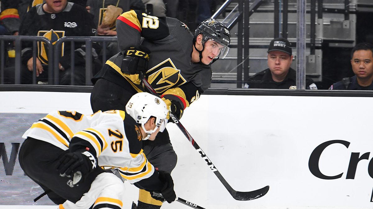Boston Bruins defenseman Connor Clifton, forward Tomas Nosek