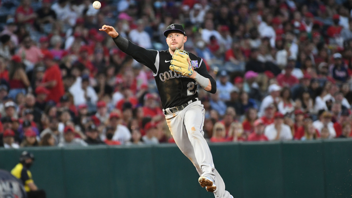 Colorado Rockies shortstop Trevor Story