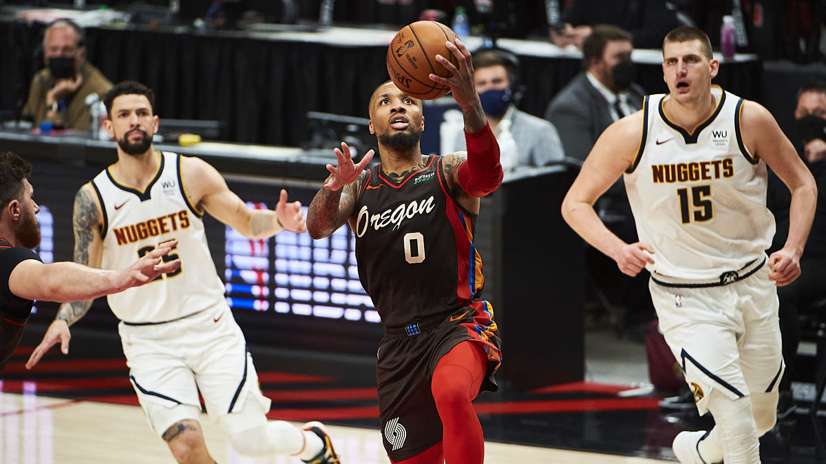 Portland Trail Blazers point guard Damian Lillard